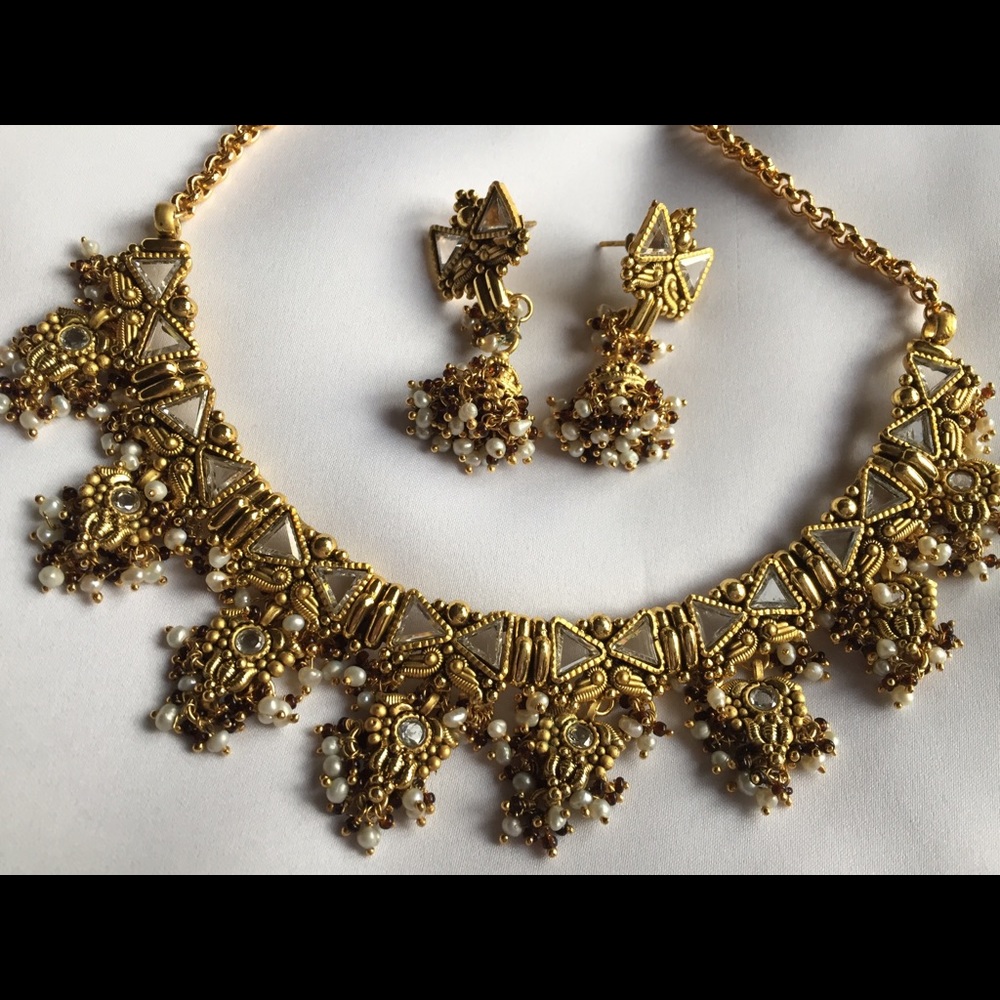 18 Karat Gold Plated Set on Sterling Silver! - Picture 2 of 6